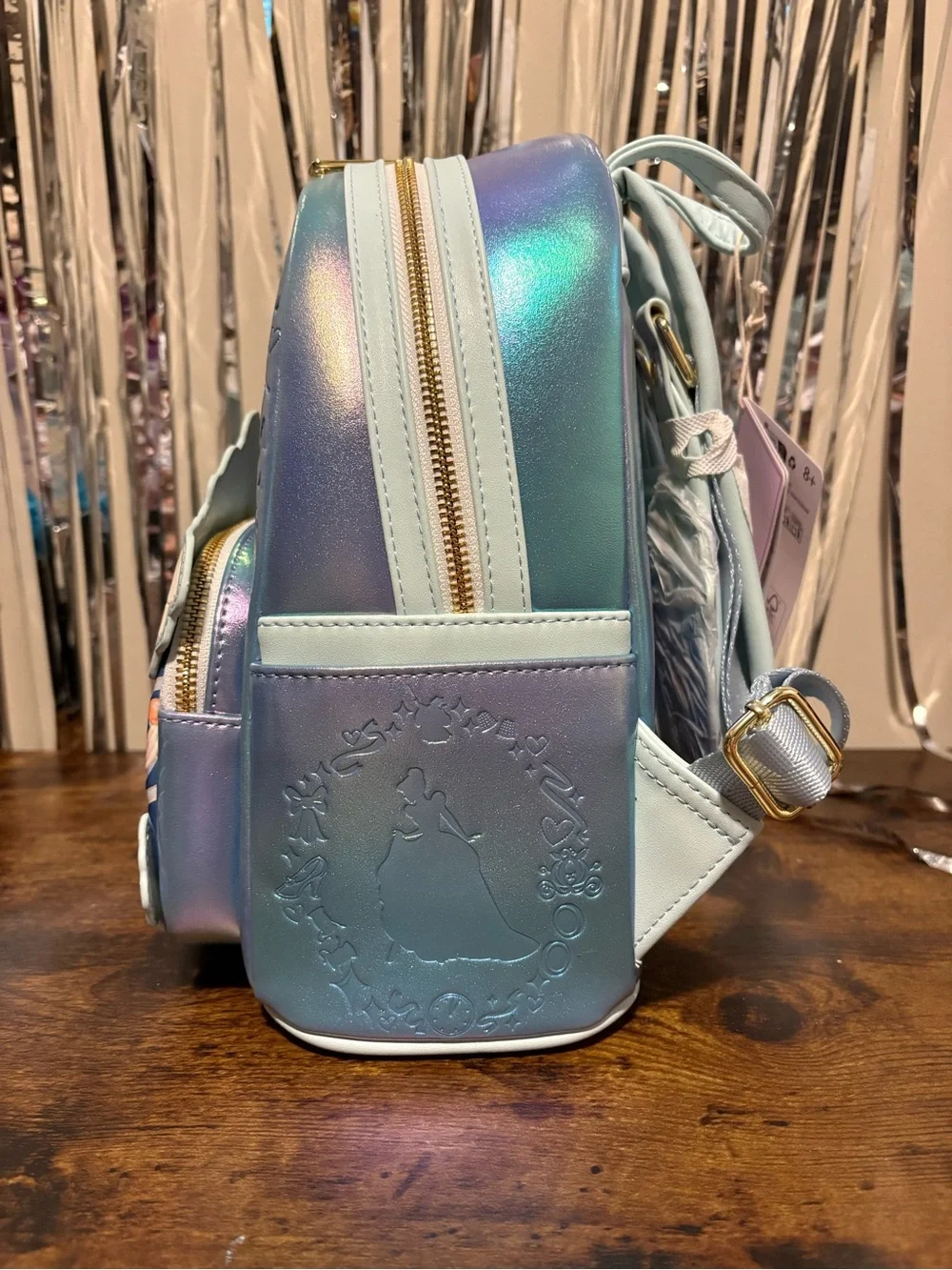 🔥 Loungefly Disney Cinderella Cake Iridescent Mini Backpack
